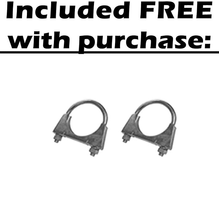 2004-2005 Chevrolet Classic 2.2L | 1997-1999 2.4L, 1997-2003 3.1L Chevrolet Malibu | 1997--1999 Oldsmobile Cutlass 3.1L Exhaust Muffler
