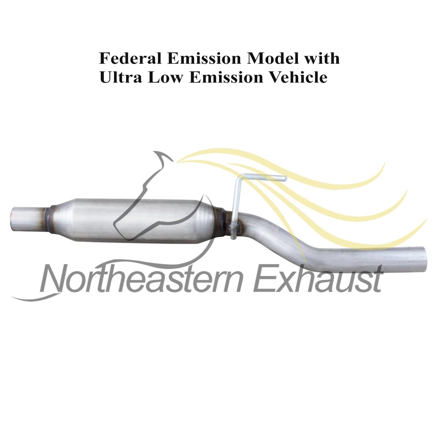 2011-2013 Hyundai Elantra 1.8L Front Pipe, Catalytic Converter and Muffler