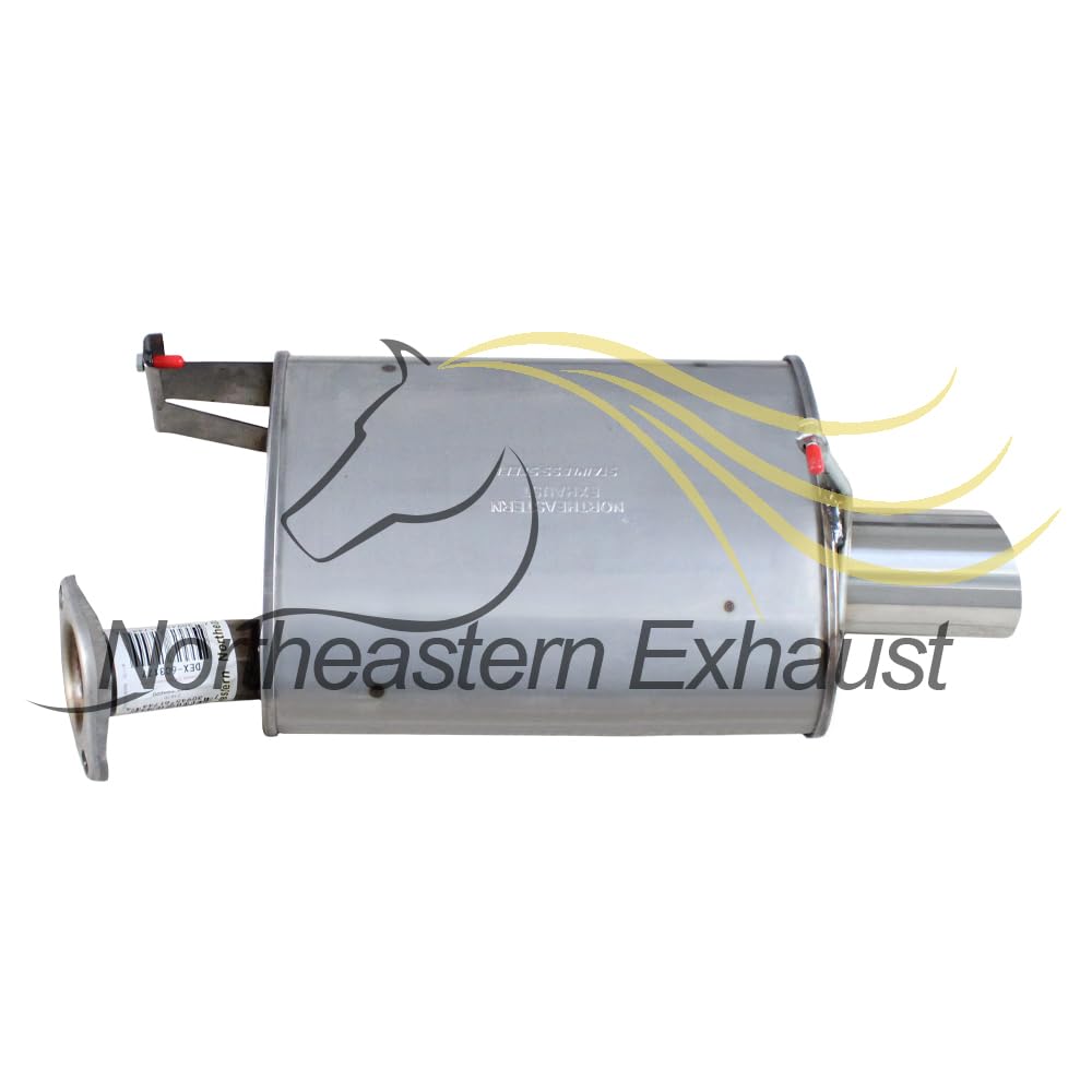 2006-2009 Mitsubishi Eclipse 2.4L Exhaust Pipe, Resonator and Muffler