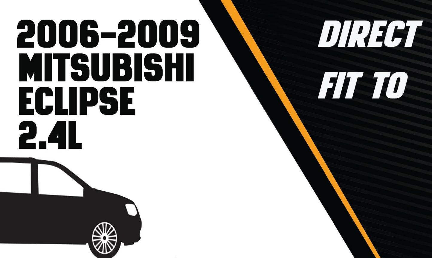 2006-2009 Mitsubishi Eclipse 2.4L Exhaust Pipe, Resonator and Muffler