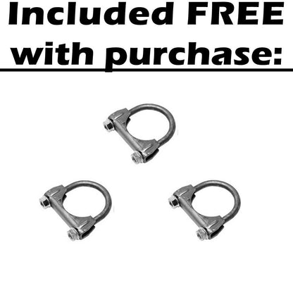 Intermediate Pipe, Muffler and Tail Pipe for 2007-2009 Ram 2500 and 2003-2008 Ram 3500 5.7L