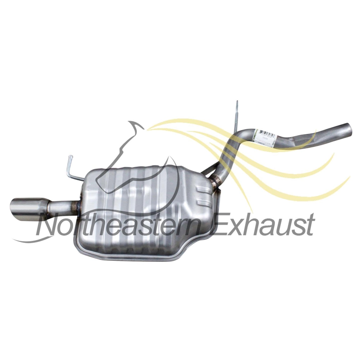 2005-2009 Audi A4 Quattro 2.0L/3.2L Exhaust Muffler Assembly | Driver-side