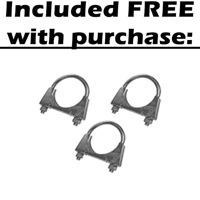 1994-1995 Chevrolet Astro and GMC Safari 4.3L Intermediate Pipe, Muffler and Tail Pipe