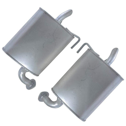 2005-2009 Subaru Outback 3.0L Exhaust Resonator & Pair of Muffler