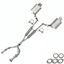 2009-2010 Infiniti M35 3.5L Exhaust Y-Pipe, Resonator Pipe and Mufflers