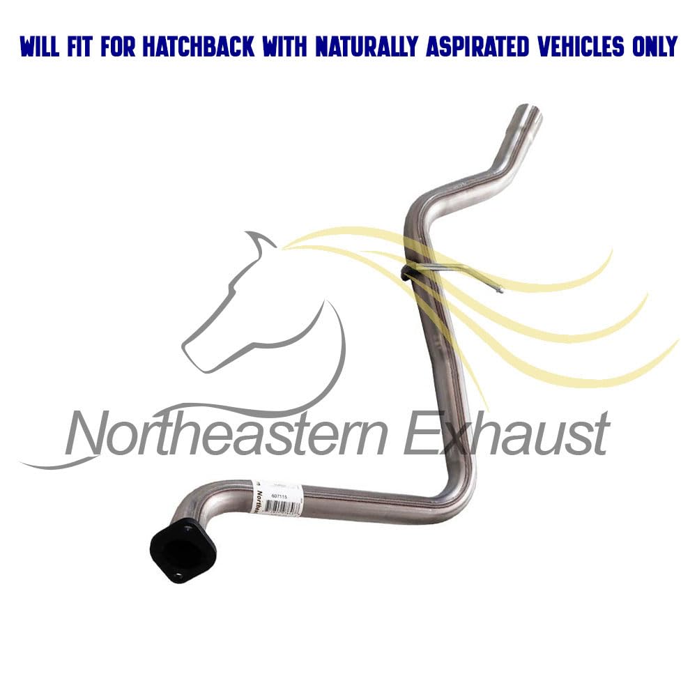 Northeastern Exhaust | Stainless Steel Exhaust Resonator, Muffler Compatible for Subaru Impreza 2008-2011 2.5L Hatchback | Automotive Replacement Part - Includes Gaskets, Clamp, and Spring Bolt Kit
