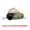 Northeastern Exhaust | Stainless Steel Rear Exhaust Muffler Compatible for 2000-2007 Ford Taurus | 2000-2005 Mercury Sable 3.0L | Includes Clamp | Automotive Replacement Part