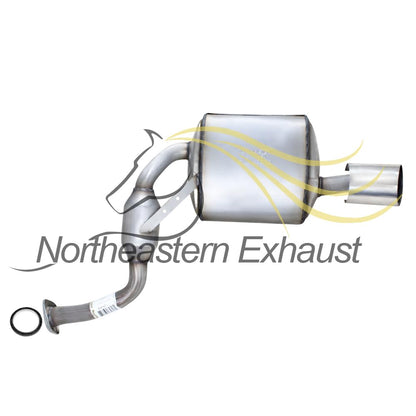 Northeastern Exhaust | Stainless Steel Exhaust Resonator and Muffler Exhaust System Kit Compatible for Nissan Maxima 2009-2014 & 2016-2019 3.5L | Free Gasket and Clamp Included