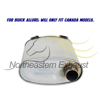 2005-2009 Buick Allure and LaCrosse 3.8L Exhaust Muffler