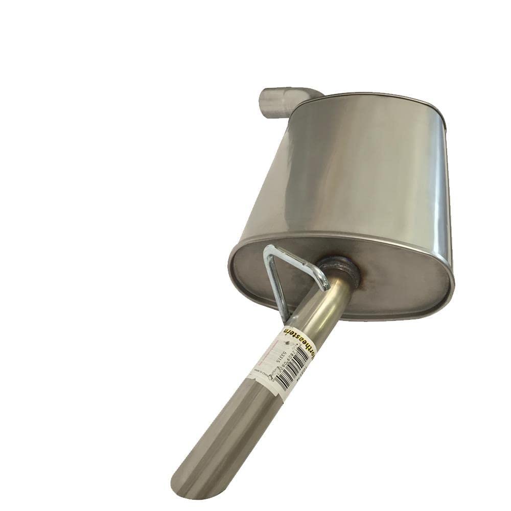 Exhaust Resonator Pipe and Muffler for 2000-2005 Buick LeSabre, Buick Park Avenue and Pontiac Bonneville 3.8L