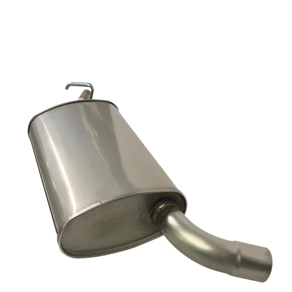 Exhaust Resonator Pipe and Muffler for 2000-2005 Buick LeSabre, Buick Park Avenue and Pontiac Bonneville 3.8L