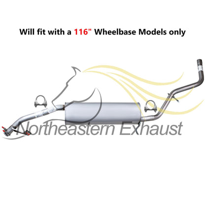 2003-2004 Nissan Frontier 3.3L Exhaust Muffler
