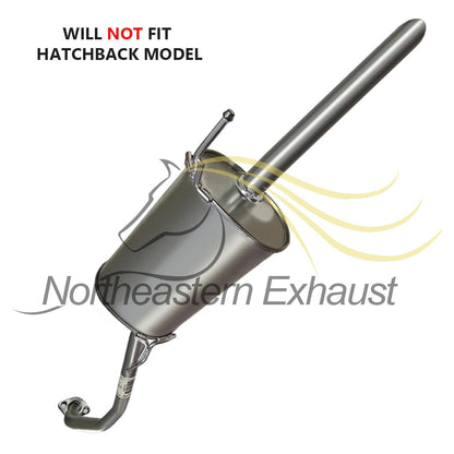 2012-2018 Nissan Versa 1.6L Exhaust Muffler