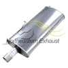 Northeastern Exhaust | Stainless Steel Center Muffler Compatible For Dodge Nitro 2007-2011 3.7L | Free Clamps Included | Automotive Replacement Part