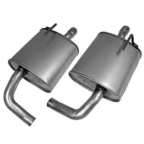 2009-2012 Nissan Altima 2.5L/3.5L Exhaust Resonator Pipe, Passenger and Driver-Side Muffler