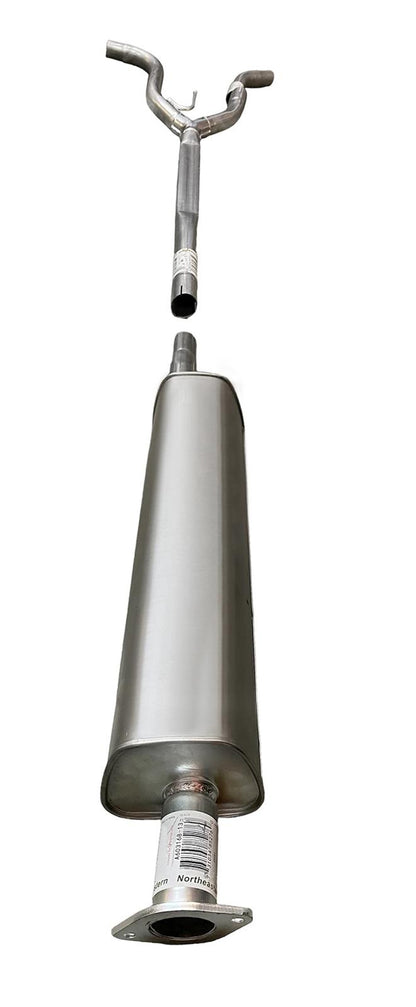 2009-2012 Nissan Altima 2.5L/3.5L Exhaust Resonator Pipe, Passenger and Driver-Side Muffler