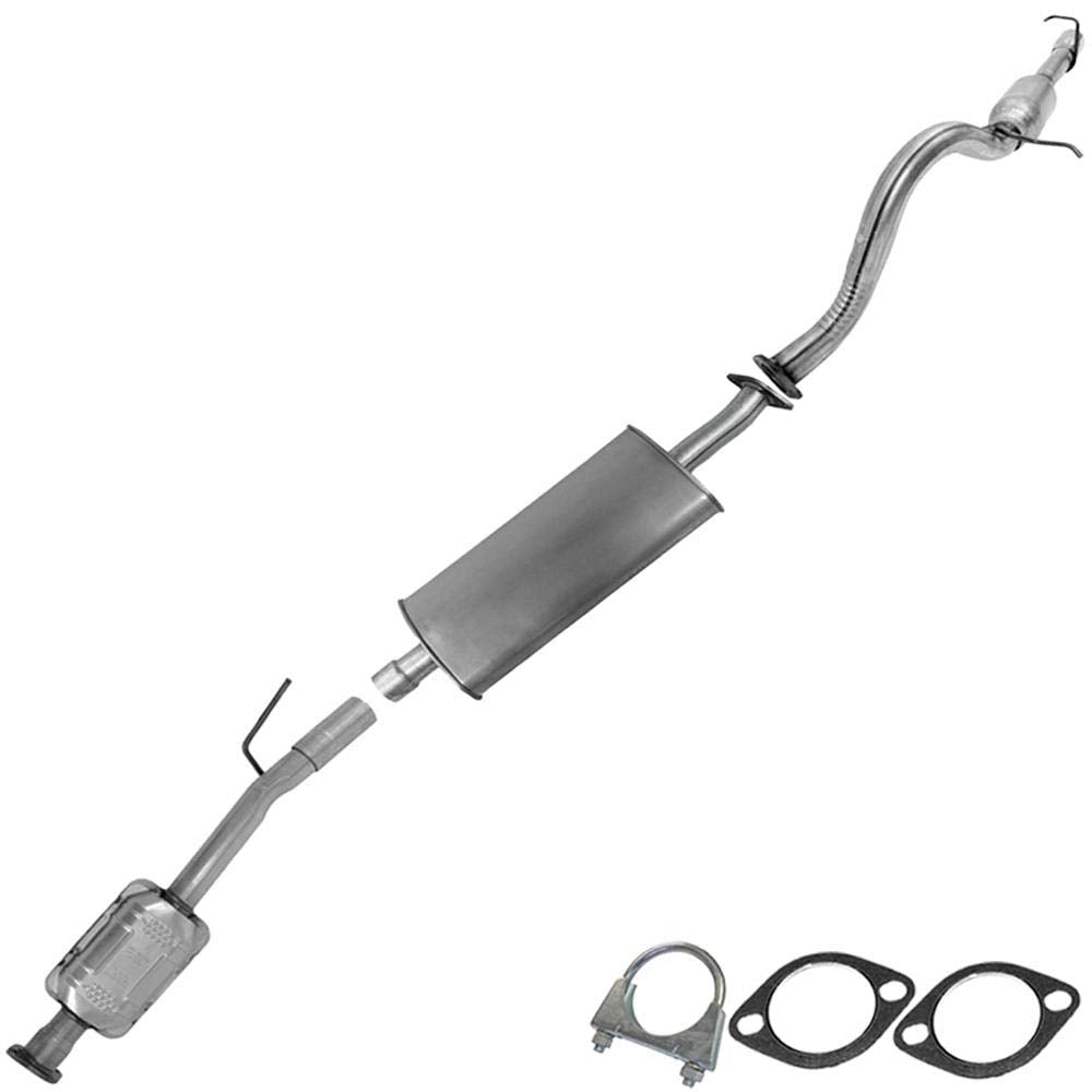 2005-2008 Mercury Mariner 2.3L 3.0L Catalytic Converter, Muffler and Resonator Pipe
