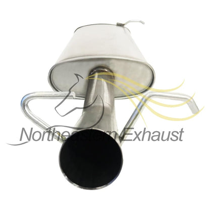 Exhaust Muffler for 1996-1997 Chevrolet S10, GMC Sonoma, and Isuzu Hombre 2.2L