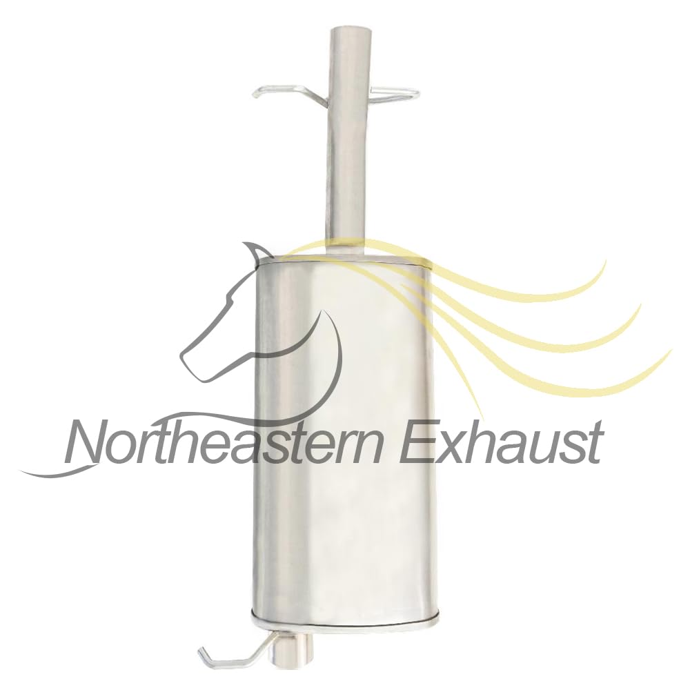Exhaust Muffler for 1996-1997 Chevrolet S10, GMC Sonoma, and Isuzu Hombre 2.2L