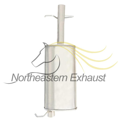 Exhaust Muffler for 1996-1997 Chevrolet S10, GMC Sonoma, and Isuzu Hombre 2.2L
