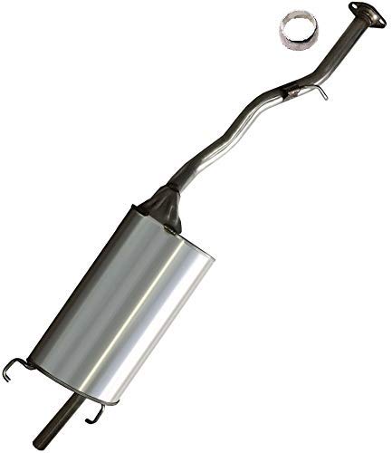 Northeastern Exhaust | Stainless Steel Exhaust Muffler Assembly Compatible for Honda Accord 1994-1997 2.2L | Free Gasket, Hangers, and Bolts & Nuts Included | Automotive Replacement Part