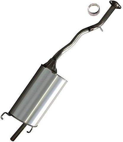 Northeastern Exhaust | Stainless Steel Exhaust Muffler Assembly Compatible for Honda Accord 1994-1997 2.2L | Free Gasket, Hangers, and Bolts & Nuts Included | Automotive Replacement Part