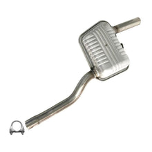 Northeastern Exhaust | Stainless Steel Exhaust Muffler Assembly Compatible for Ford Focus 2000-2004 2.0L | Hatchback | Free Clamp Included | Automotive Replacement Part