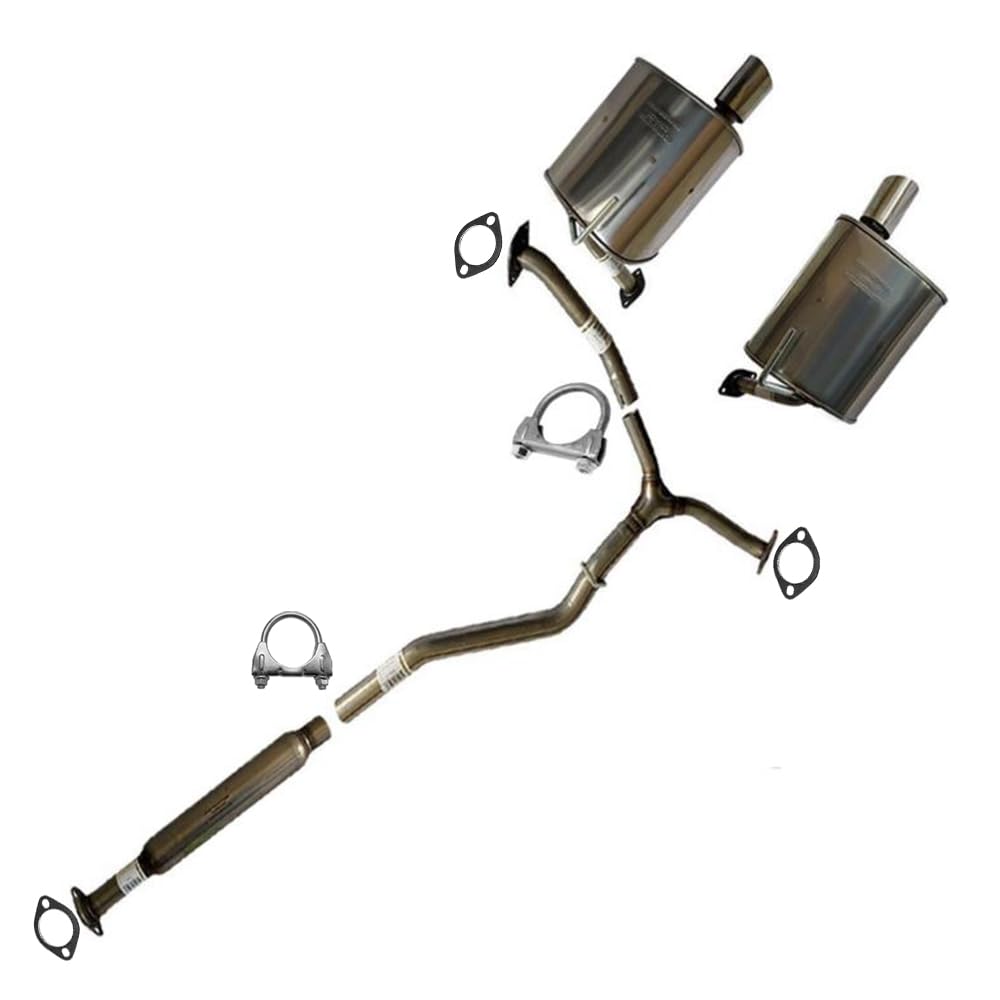 2010-2014 Subaru Tribeca 3.6L Resonator, Y-Pipe and Pair of Muffler