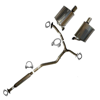 2010-2014 Subaru Tribeca 3.6L Resonator, Y-Pipe and Pair of Muffler