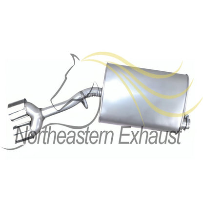 Northeastern Exhaust | Direct fit Driver Side Exhaust Muffler Compatible for 2000-2005 Cadillac DeVille 4.6L | 2006-2008 DTS 4.6L | Free Clamp Include