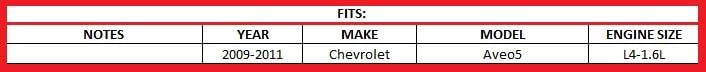 Northeastern Exhaust | Stainless Steel Epa-Approved Catalytic, Front Pipe, Resonator Muffler Exhaust Kit Compatible for 09-2011 Chevy Aveo5 1.6L | Free Gaskets and Clamps