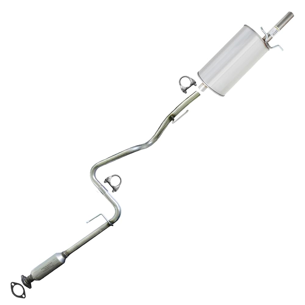 Exhaust Resonator Pipe and Muffler for 2005-2010 Chevrolet Cobalt 2.2L | 2006-2011 Chevrolet HHR 2.2L | 2007 Pontiac G5 2.2L | 2006 Pontiac Pursuit 2.2L