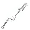 2006-2011 Chevrolet HHR 2.4L Resonator and Muffler Exhaust