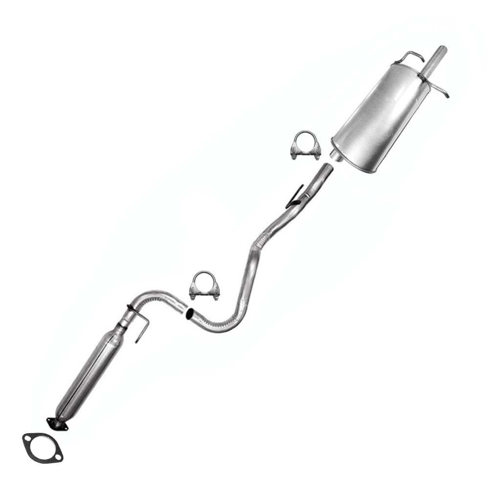 2006-2011 Chevrolet HHR 2.4L Resonator and Muffler Exhaust
