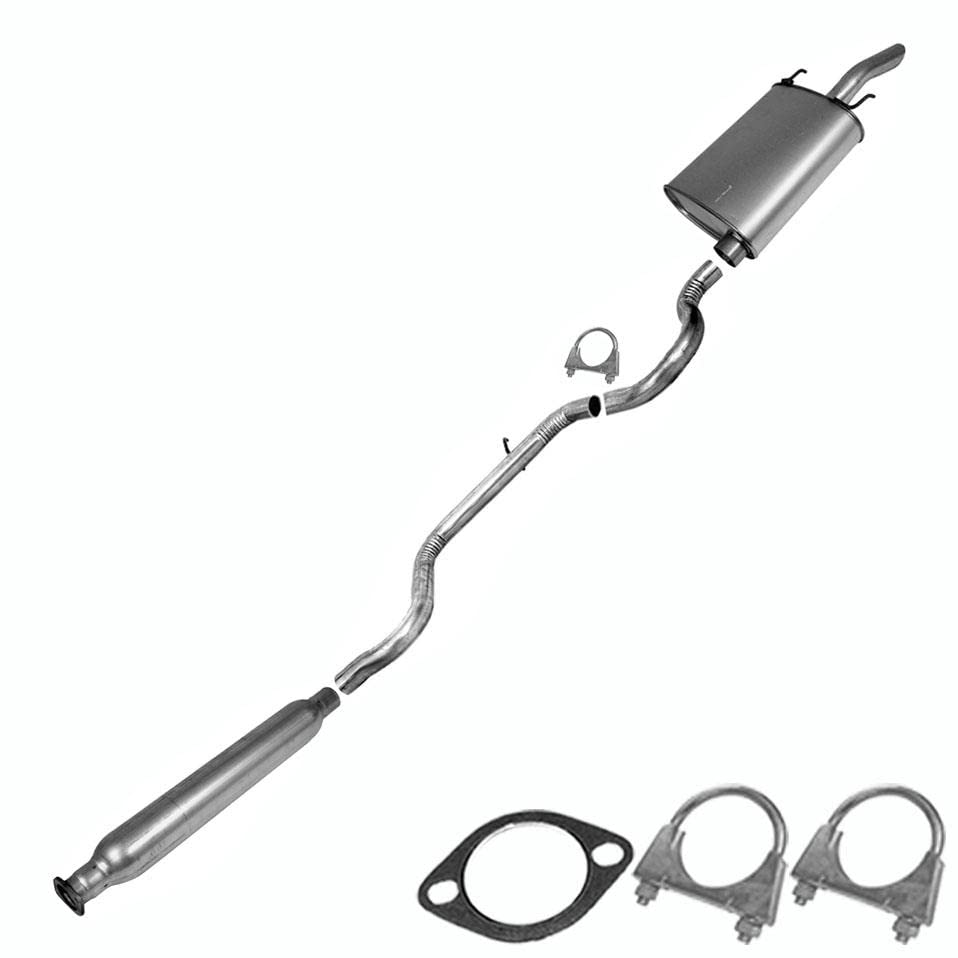 2003-2005 Chevrolet Impala and Monte Carlo 3.4L 3.8L Resonator, Intermediate Pipe and Muffler
