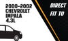 2000-2002 Chevrolet Impala 3.4L Exhaust Muffler
