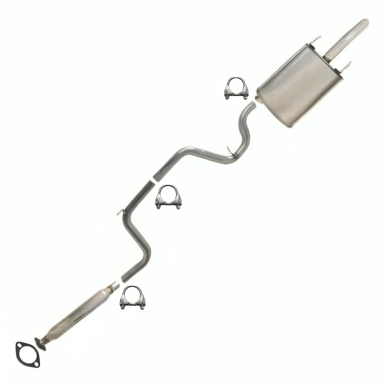 2000-2002 Monte Carlo 3.4L Cat-Back Exhaust Kit - Muffler, Resonator & Pipe, Direct Bolt-On