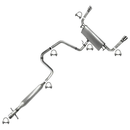 2008-2012 Chevrolet Malibu 3.6L Resonator, Intermediate Pipa and Muffler Exhaust