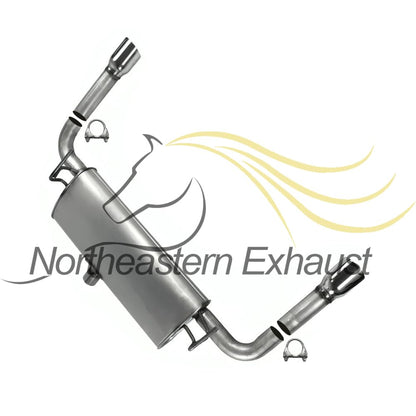 2008-2012 Chevrolet Malibu 3.6L Resonator, Intermediate Pipa and Muffler Exhaust