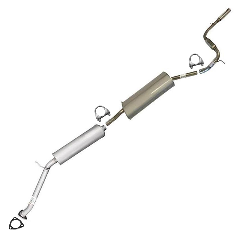1999-2001 Honda Odyssey 3.5L Exhaust Resonator Pipe and Muffler
