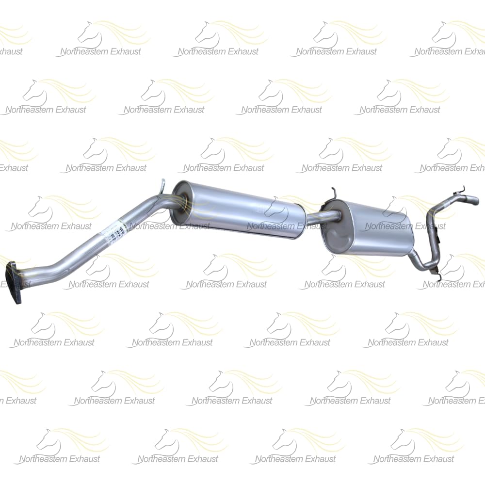 2005-2010 Honda Odyssey 3.5L Exhaust Resonator Pipe and Muffler
