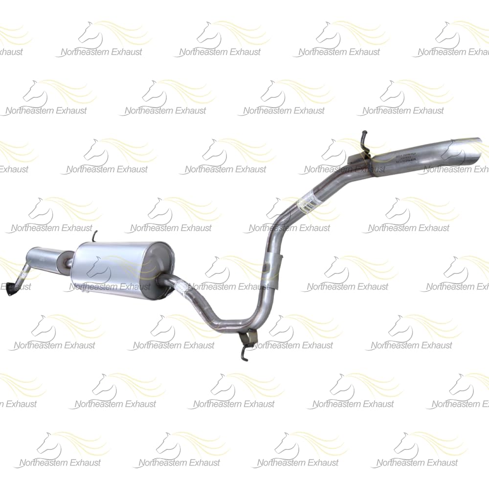 2005-2010 Honda Odyssey 3.5L Exhaust Resonator Pipe and Muffler