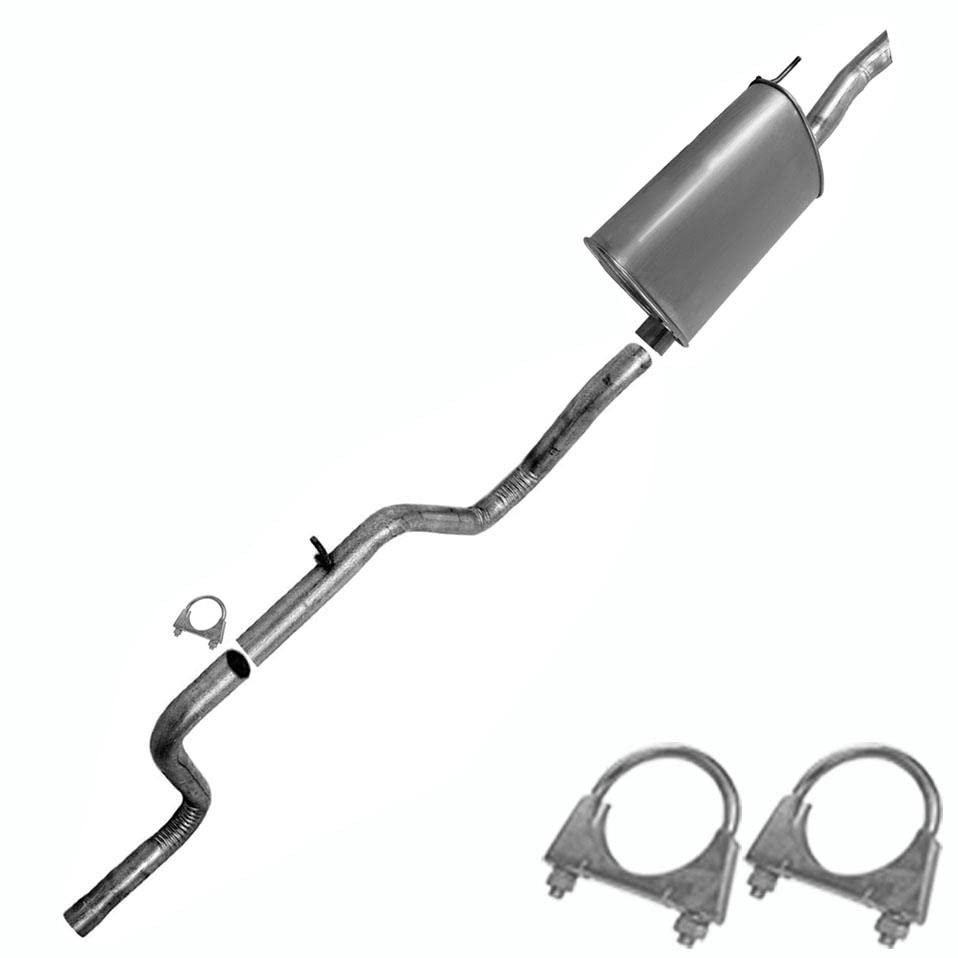 2006-2007 Chevrolet Monte Carlo 3.5L | 2006-2011 Impala 3.5L Intermediate Pipe, Muffler Exhaust Kit