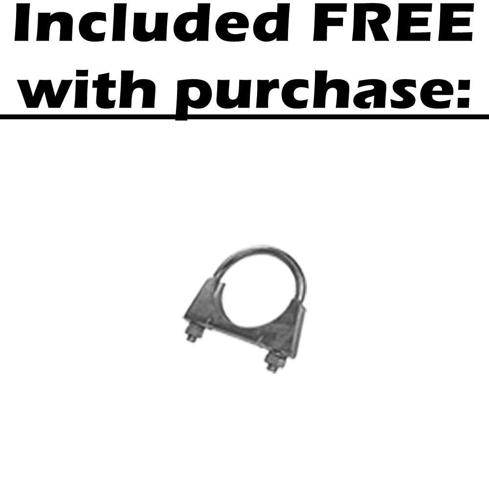 2000-2005 Chevrolet Monte Carlo 3.8L Exhaust Passenger-Side Muffler