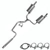 2000-2005 Chevrolet Monte Carlo 3.8L Exhaust Resonator, Intermediate Pipe and Mufflers