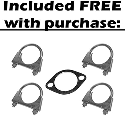 2000-2005 Chevrolet Monte Carlo 3.8L Exhaust Resonator, Intermediate Pipe and Mufflers