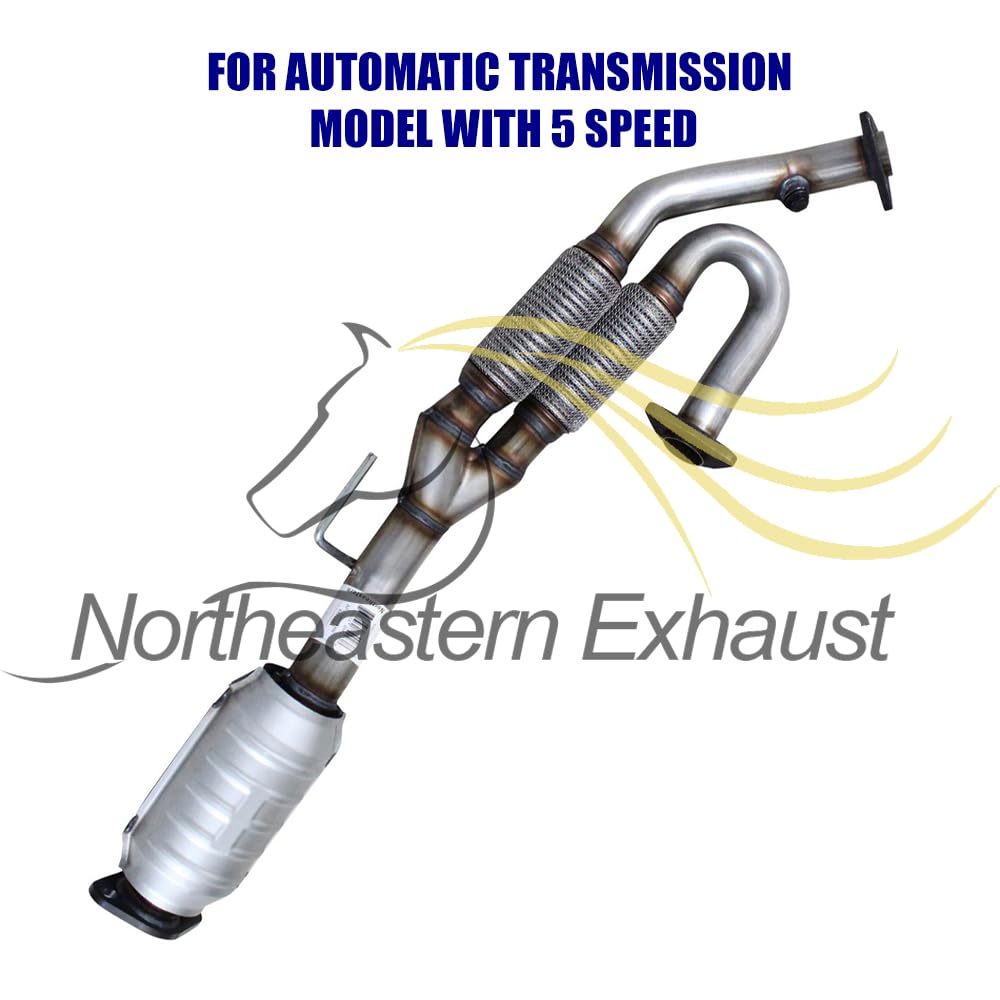 2004-2009 Nissan Quest 3.5L Catalytic Converter, Muffler, Resonator and Tail Pipe