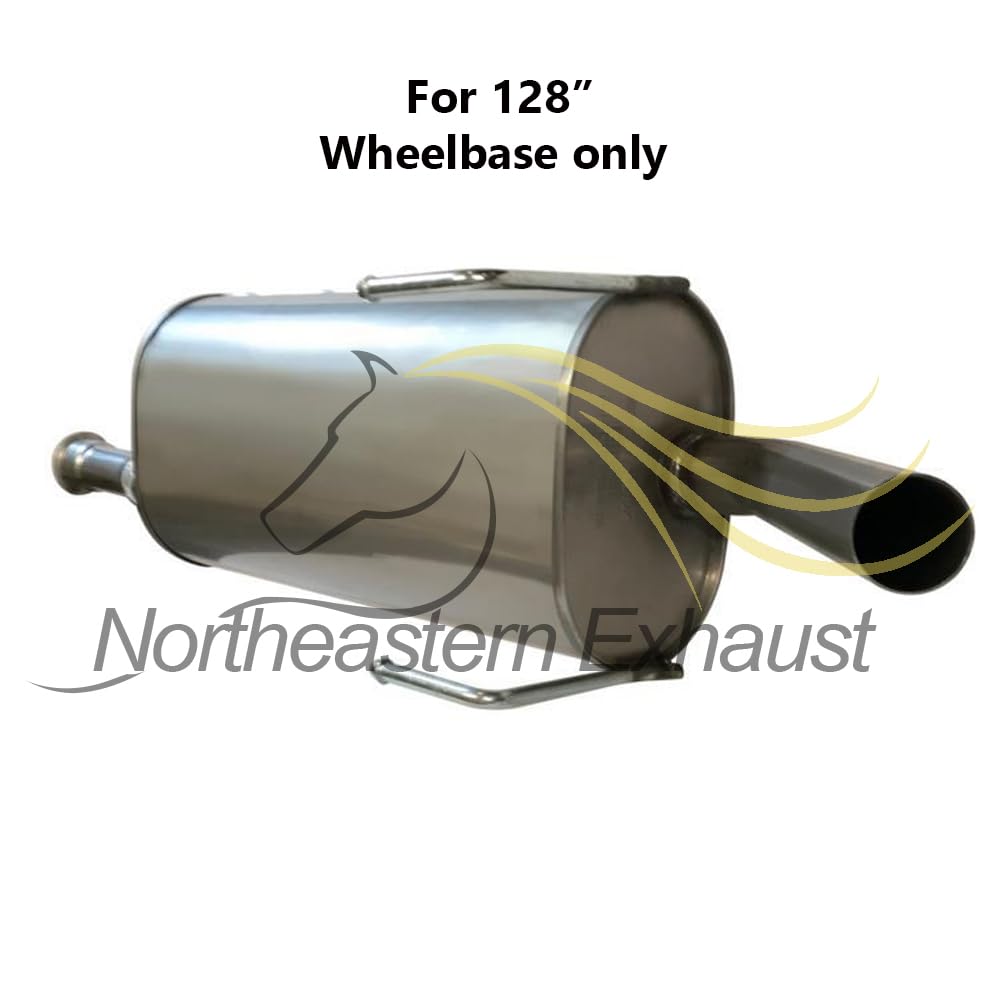 2003-2004 Toyota Tundra 4.7L Exhaust Resonator Pipe and Muffler