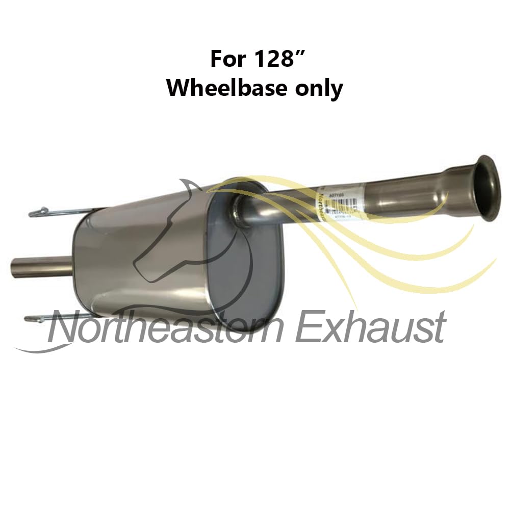 2003-2004 Toyota Tundra 4.7L Exhaust Resonator Pipe and Muffler