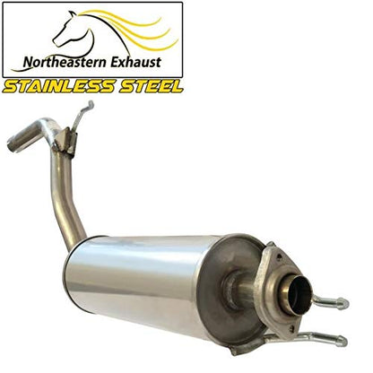 2006-2011 Honda Civic 1.8L Resonator Pipe and Muffler Exhaust Kit